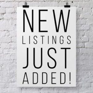 New listings! Open to offers !